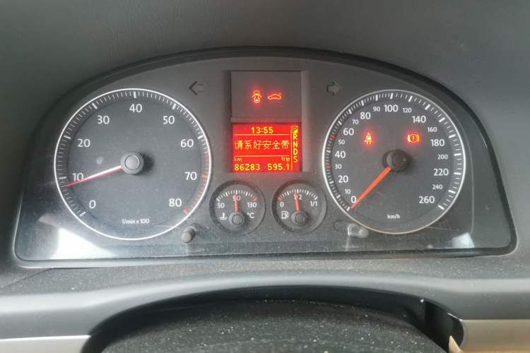 Used Volkswagen Touran 2008 2.0L Zhiya Edition Automatic 5 Seats Instrument Cluster