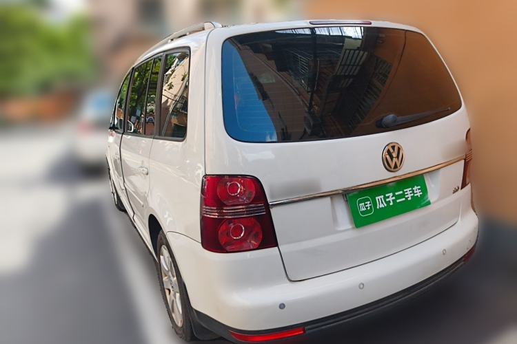 Used Volkswagen Touran 2008 2.0L Zhiya Edition Automatic 5 Seats Rear Left 45 Deg