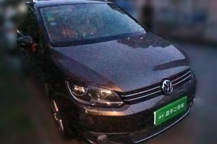 Used Volkswagen Touran 2011 1.4T DSG Zhiya Edition 5 Seats Front Right 45 Deg