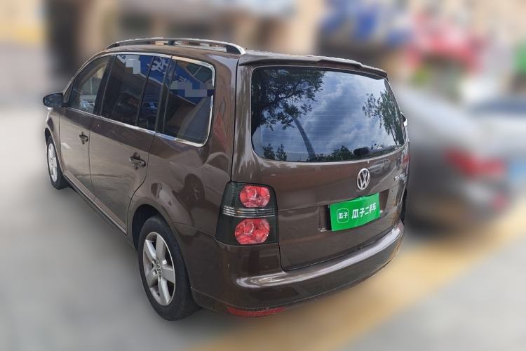 Used Volkswagen Touran 2011 1.4T DSG Zhiya Edition 5 Seats Rear Left 45 Deg