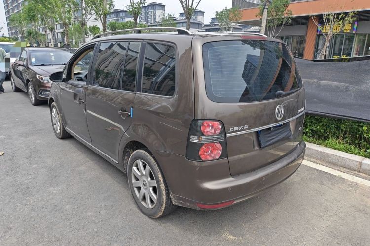 Used Volkswagen Touran 2011 1.4T Manual ZhiShang Edition 5-seater Rear Left 45 Deg