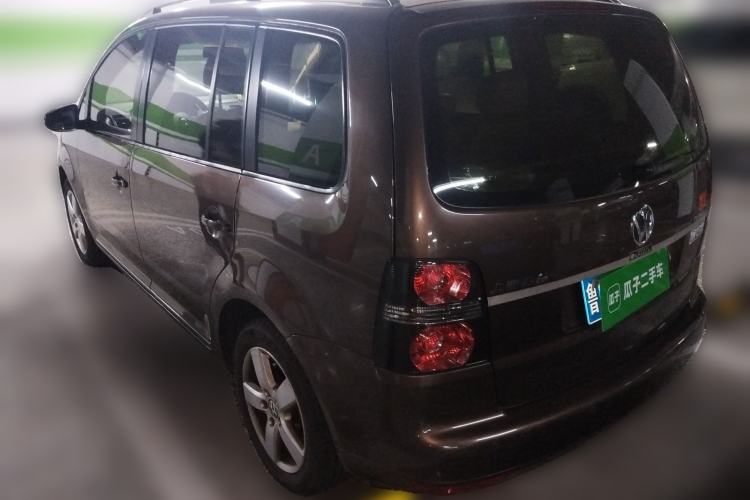 Used Volkswagen Touran 2011 1.4T Manual Zhiya Edition 5 Seats Rear Left 45 Deg