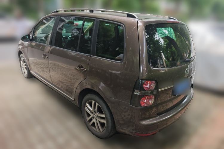Used Volkswagen Touran 2011 1.4T DSG ZhiZhen Edition 5 Seats Rear Left 45 Deg