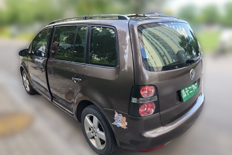 Used Volkswagen Touran 2011 1.4T DSG Zhiya Edition 5 Seats Rear Left 45 Deg