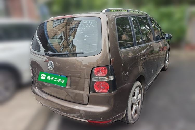 Used Volkswagen Touran 2011 1.4T DSG Zhiya Edition 5 Seats Rear Right 45 Deg