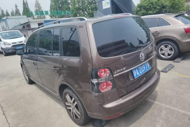Used Volkswagen Touran 2011 1.4T DSG ZhiZhen Edition 5 Seats Rear Left 45 Deg