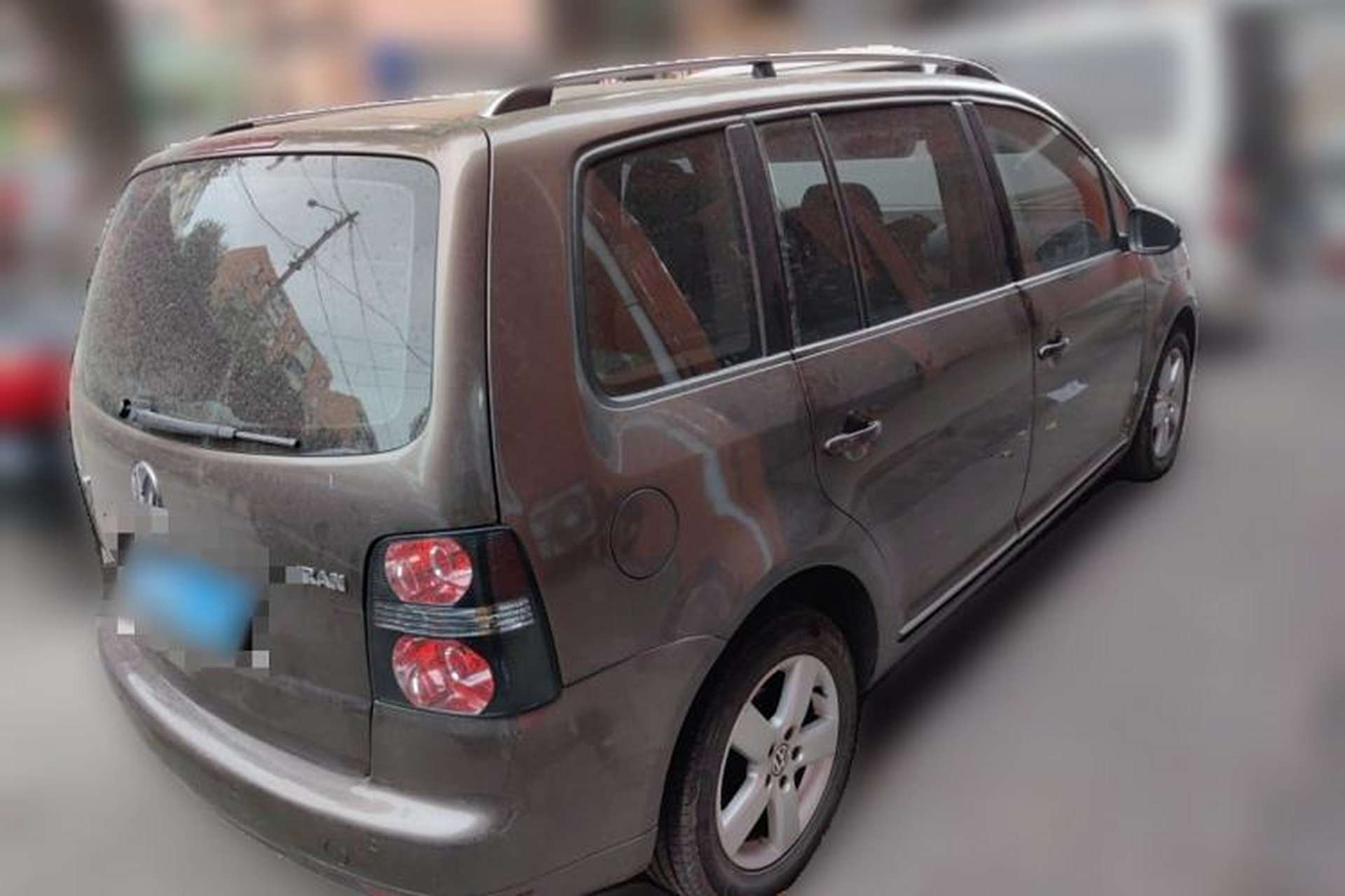 Used Volkswagen Touran 2011 1.4T Manual Zhiya Edition 5 Seats Rear Right 45 Deg
