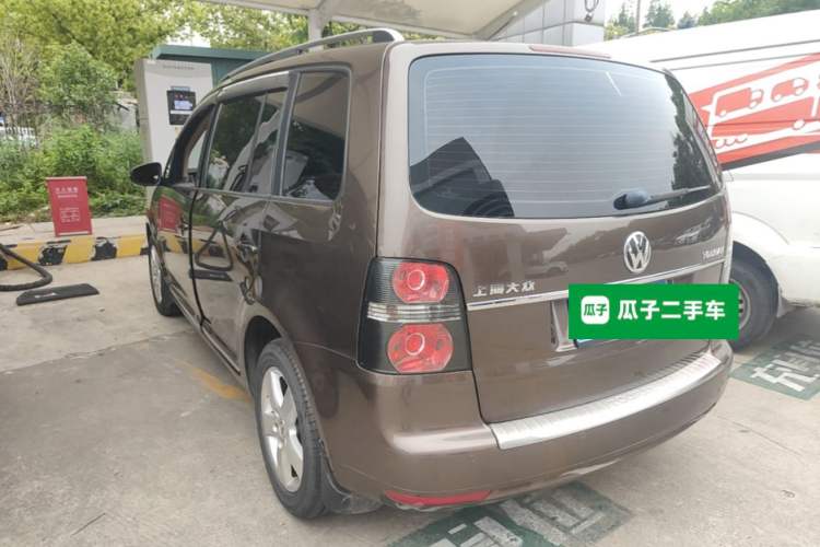 Used Volkswagen Touran 2011 1.4T DSG Zhiya Edition 5 Seats Rear Left 45 Deg
