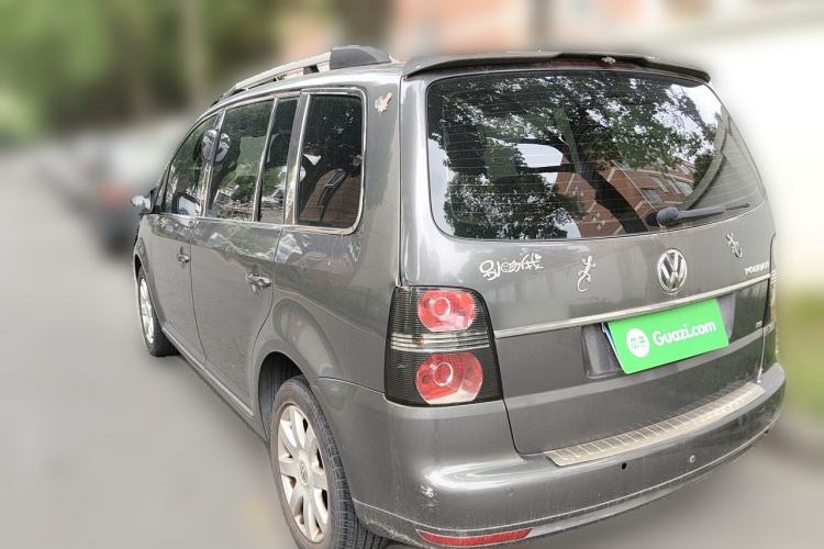 Used Volkswagen Touran 2011 1.4T Manual ZhiShang Edition 5-seater Rear Left 45 Deg