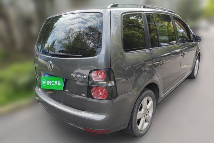 Used Volkswagen Touran 2011 1.4T DSG Zhiya Edition 5 Seats Rear Right 45 Deg