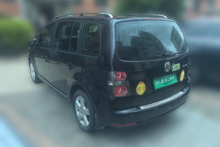 Used Volkswagen Touran 2013 1.4T DSG Comfort Edition 5-Seater Rear Left 45 Deg