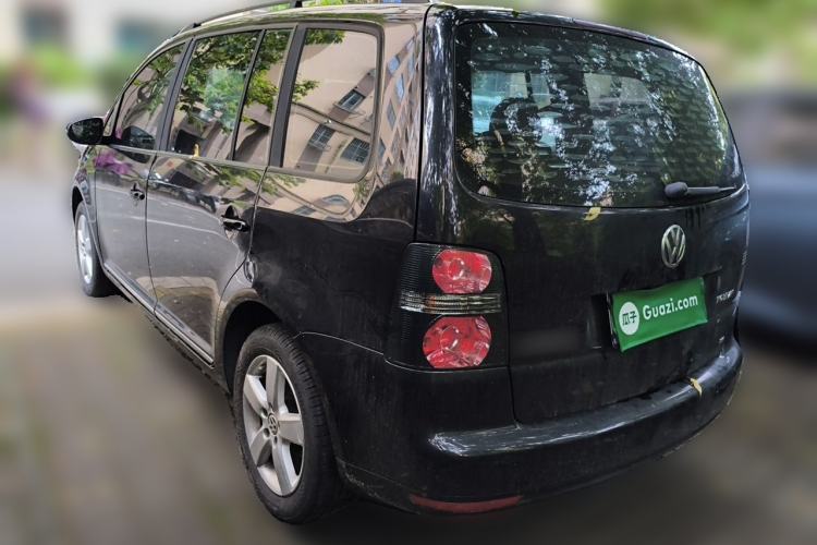 Used Volkswagen Touran 2013 1.4T DSG Comfort Edition 5-Seater Rear Left 45 Deg