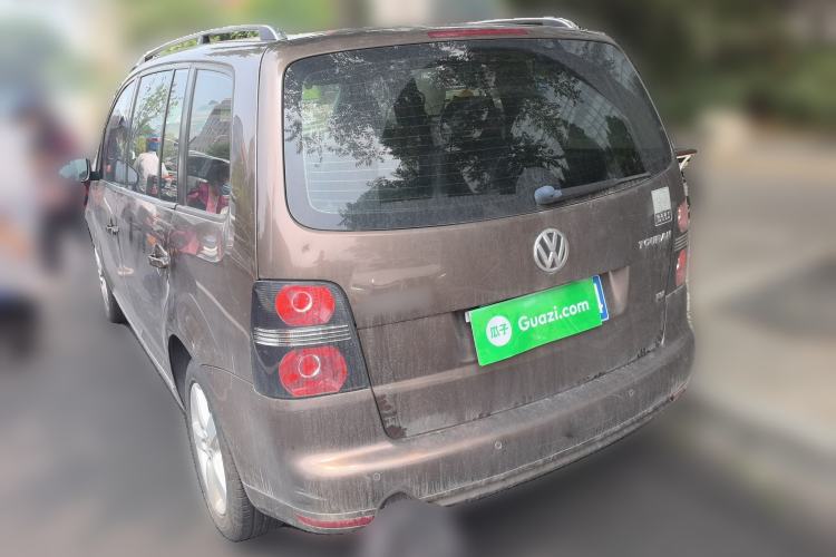 Used Volkswagen Touran 2013 1.4T DSG Comfort Edition 5-Seater Rear Left 45 Deg