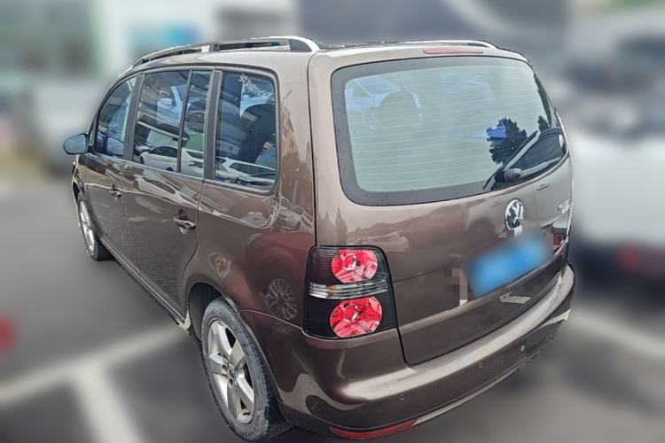 Used Volkswagen Touran 2013 1.4T DSG Comfort Edition 5-Seater Rear Left 45 Deg