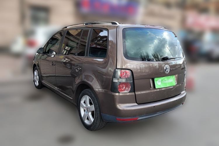 Used Volkswagen Touran 2013 1.4T DSG Comfort Edition 5-Seater Rear Left 45 Deg