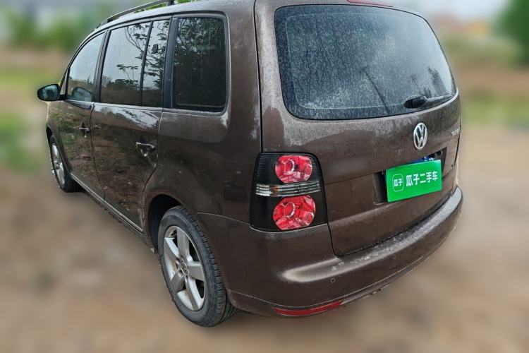 Used Volkswagen Touran 2013 1.4T Manual Comfort Edition 5-Seater Rear Left 45 Deg