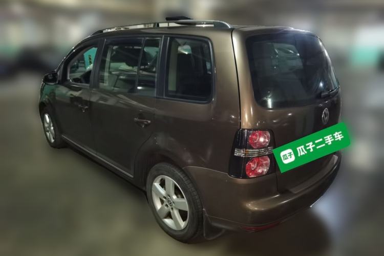 Used Volkswagen Touran 2013 1.4T DSG Comfort Edition 5-Seater Rear Left 45 Deg