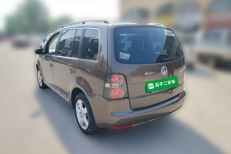 Used Volkswagen Touran 2013 1.4T DSG Comfort Edition 5-Seater Rear Left 45 Deg