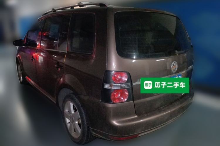 Used Volkswagen Touran 2013 1.4T DSG Comfort Edition 5-Seater Rear Left 45 Deg