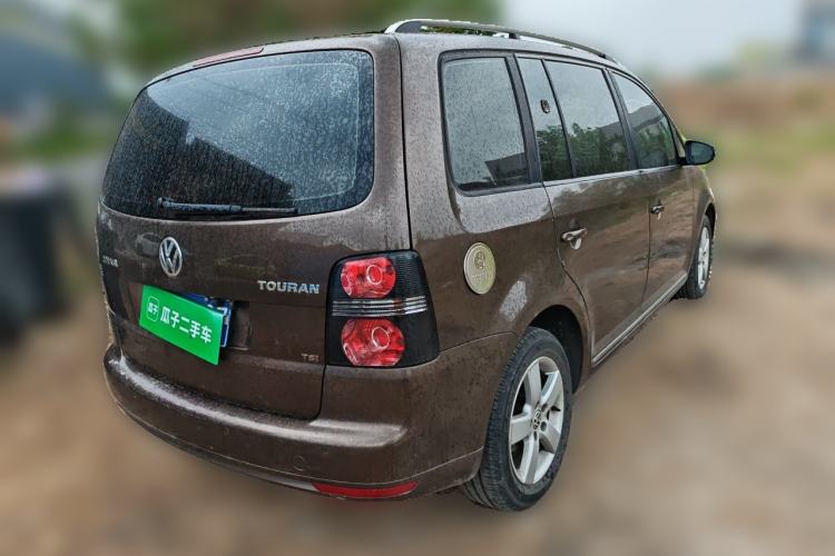 Used Volkswagen Touran 2013 1.4T Manual Comfort Edition 5-Seater Rear Right 45 Deg