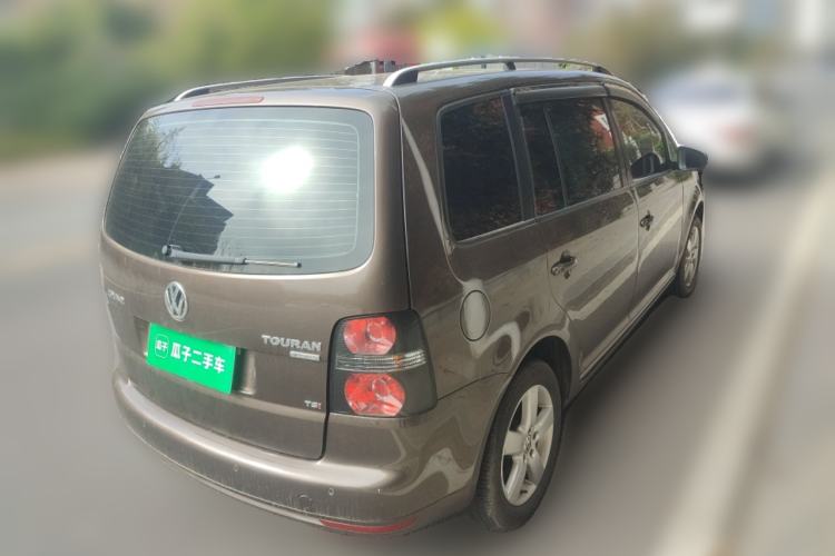 Used Volkswagen Touran 2013 1.4T Manual Comfort Edition 5-Seater Rear Right 45 Deg