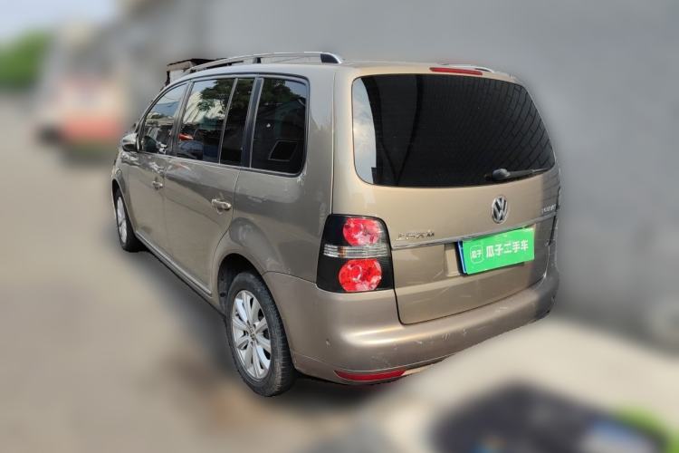 Used Volkswagen Touran 2013 1.4T DSG Smart Edition 7-Seater Rear Left 45 Deg