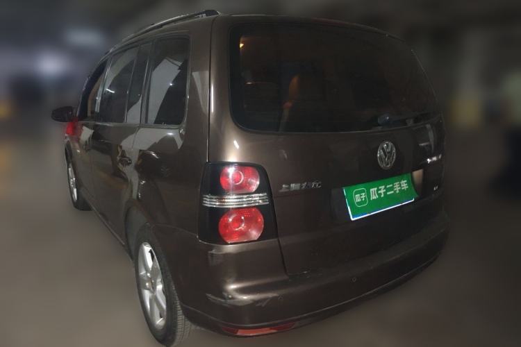 Used Volkswagen Touran 2013 1.4T DSG Comfort Edition 5-Seater Rear Left 45 Deg
