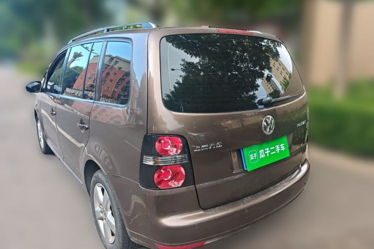 Used Volkswagen Touran 2013 1.4T DSG Comfort Edition 5-Seater Rear Left 45 Deg