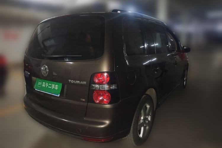 Used Volkswagen Touran 2013 1.4T DSG Comfort Edition 5-Seater Rear Right 45 Deg