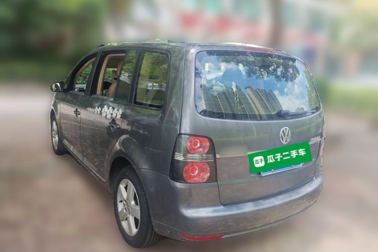 Used Volkswagen Touran 2013 1.4T DSG Comfort Edition 5-Seater Rear Left 45 Deg