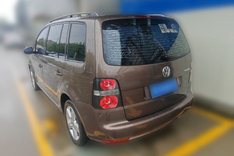 Used Volkswagen Touran 2013 1.4T DSG Comfort Edition 5-Seater Rear Left 45 Deg