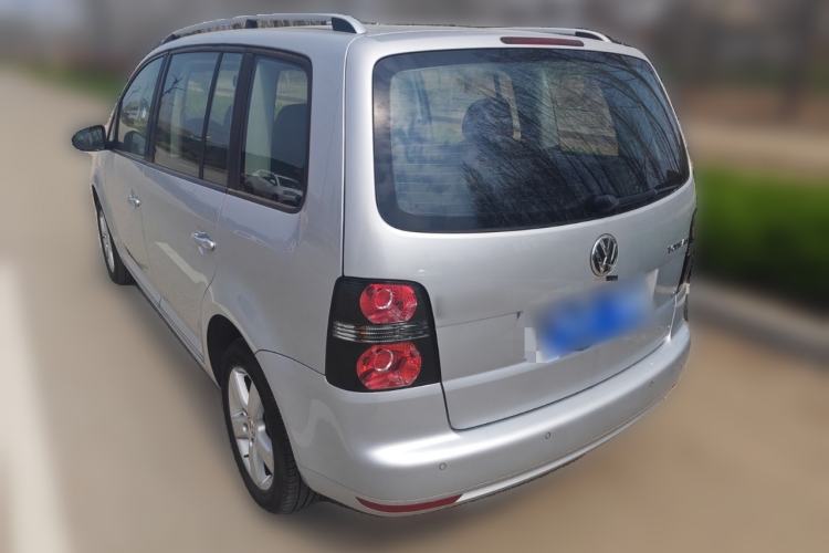 Used Volkswagen Touran 2013 1.4T DSG Comfort Edition 5-Seater Rear Left 45 Deg