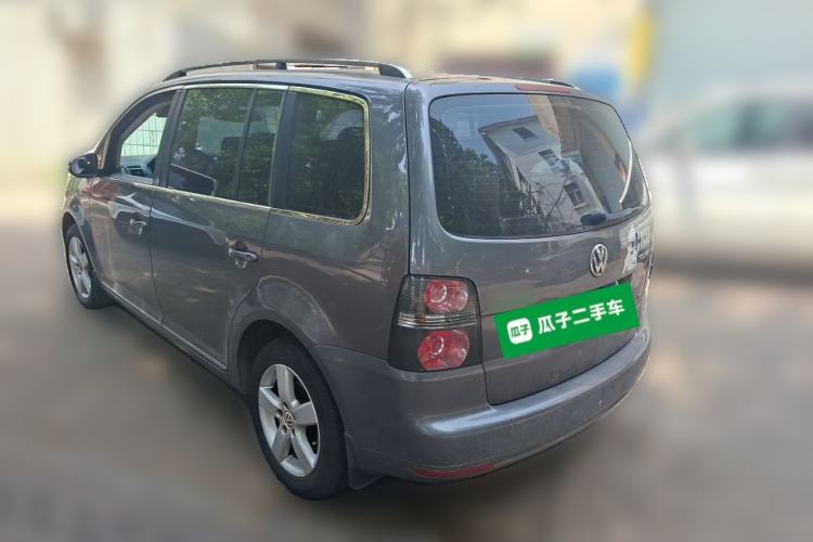 Used Volkswagen Touran 2013 1.4T DSG Comfort Edition 5-Seater Rear Left 45 Deg