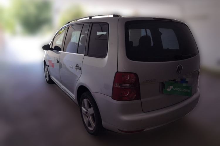 Used Volkswagen Touran 2013 1.4T DSG Comfort Edition 5-Seater Rear Left 45 Deg