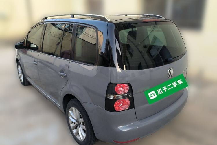 Used Volkswagen Touran 2013 1.4T DSG Comfort Edition 5-Seater Rear Left 45 Deg