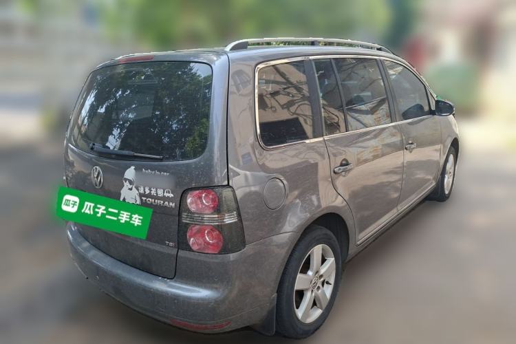 Used Volkswagen Touran 2013 1.4T DSG Comfort Edition 5-Seater Rear Right 45 Deg
