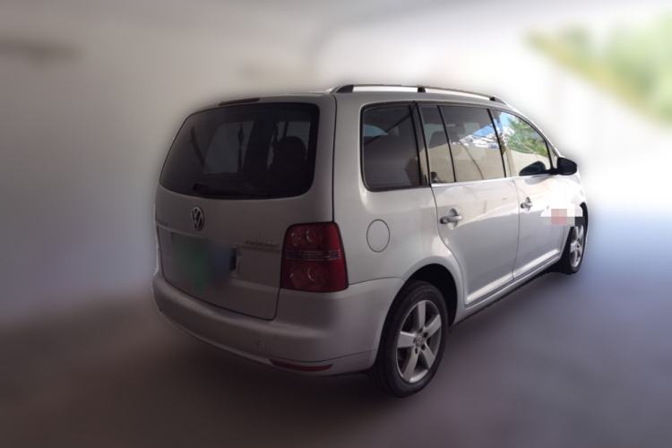 Used Volkswagen Touran 2013 1.4T DSG Comfort Edition 5-Seater Rear Right 45 Deg