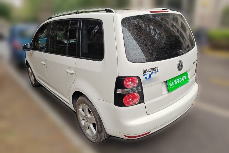 Used Volkswagen Touran 2013 1.4T DSG Comfort Edition 5-Seater Rear Left 45 Deg