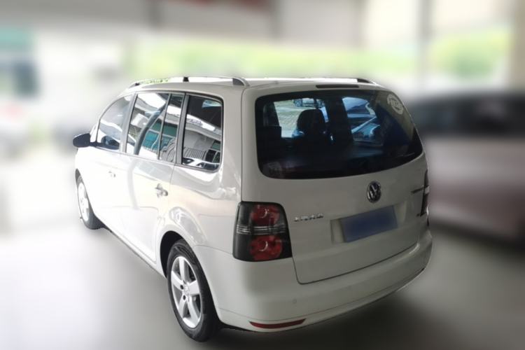 Used Volkswagen Touran 2013 1.4T DSG Comfort Edition 5-Seater Rear Left 45 Deg