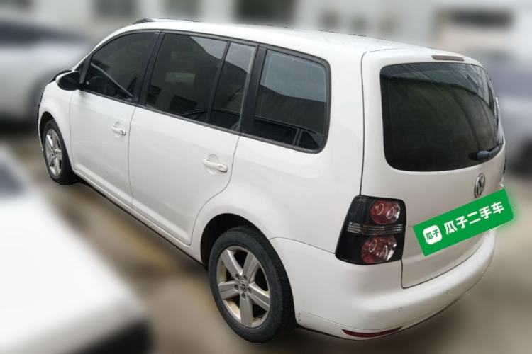 Used Volkswagen Touran 2013 1.4T Manual Fashion Edition 5 Seats Rear Left 45 Deg