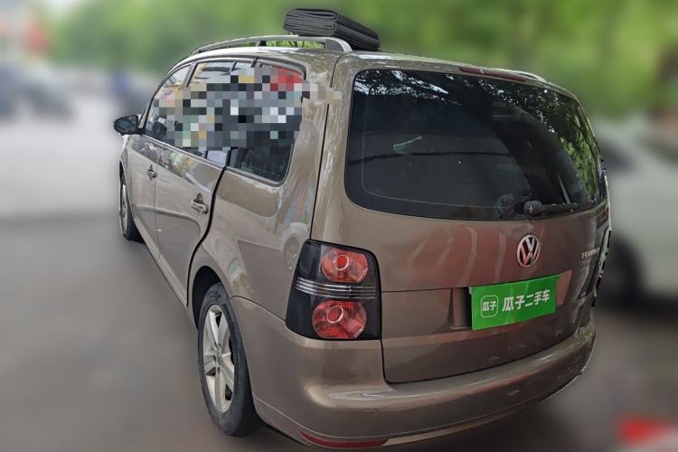 Used Volkswagen Touran 2015 1.4T Manual Comfort Edition 5-Seater Rear Left 45 Deg