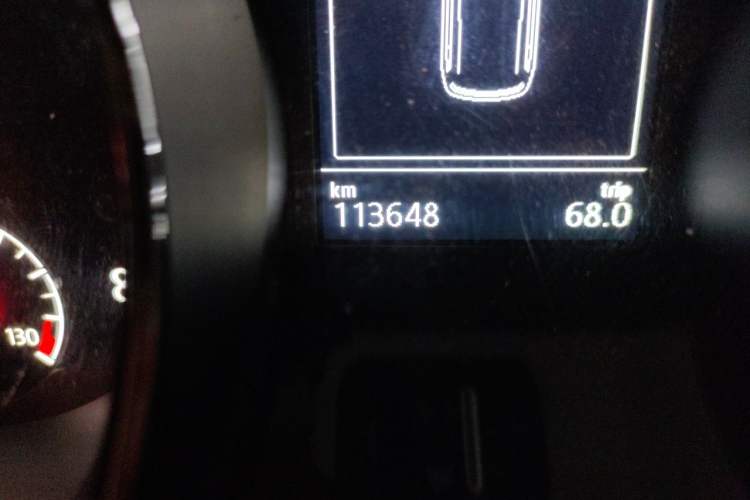 Used Volkswagen Touran 2016 Touran L 280TSI DSG Style Edition Odometer Close Up