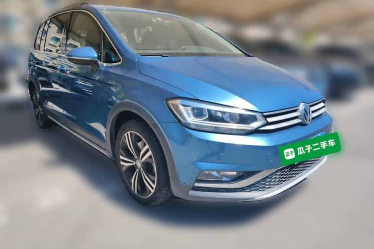 Used Volkswagen Touran 2018 Volkswagen Touran L 280TSI DSG Boundary Edition 7 Seats China V Emission Standard Front Right 45 Deg