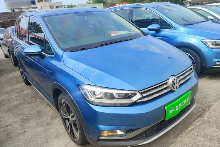 Used Volkswagen Touran 2018 Volkswagen Touran L 280TSI DSG Boundary Edition 7 Seats China V Emission Standard Front Right 45 Deg