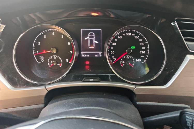 Used Volkswagen Touran 2018 Volkswagen Touran L 280TSI DSG Boundary Edition 7 Seats China V Emission Standard Instrument Cluster