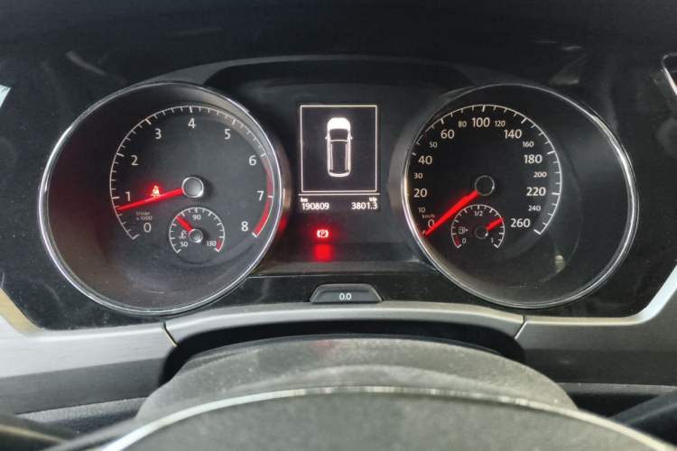 Used Volkswagen Touran 2018 Volkswagen Touran L 280TSI DSG Comfort Edition 7 Seats China V Emission Standard Instrument Cluster