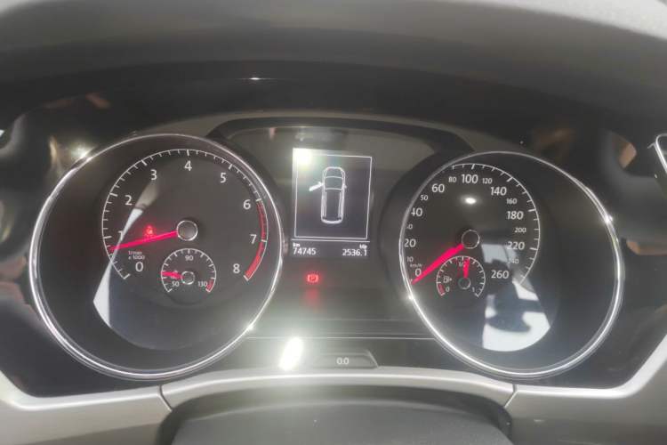 Used Volkswagen Touran 2018 Volkswagen Touran L 280TSI DSG Comfort Edition 7 Seats China V Emission Standard Instrument Cluster