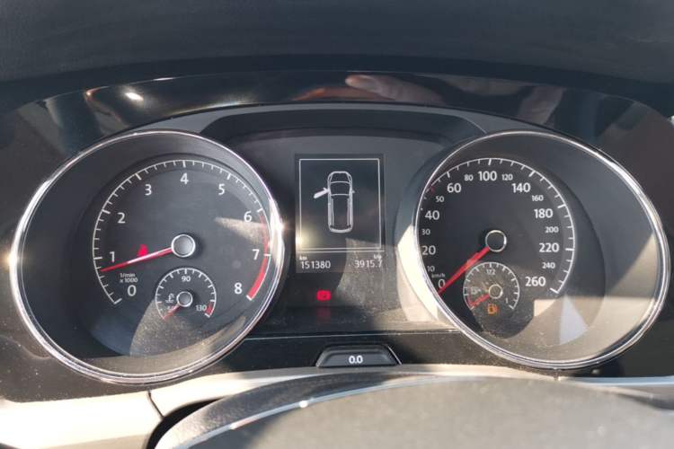 Used Volkswagen Touran 2018 Volkswagen Touran L 280TSI DSG Comfort Edition 7 Seats China V Emission Standard Instrument Cluster