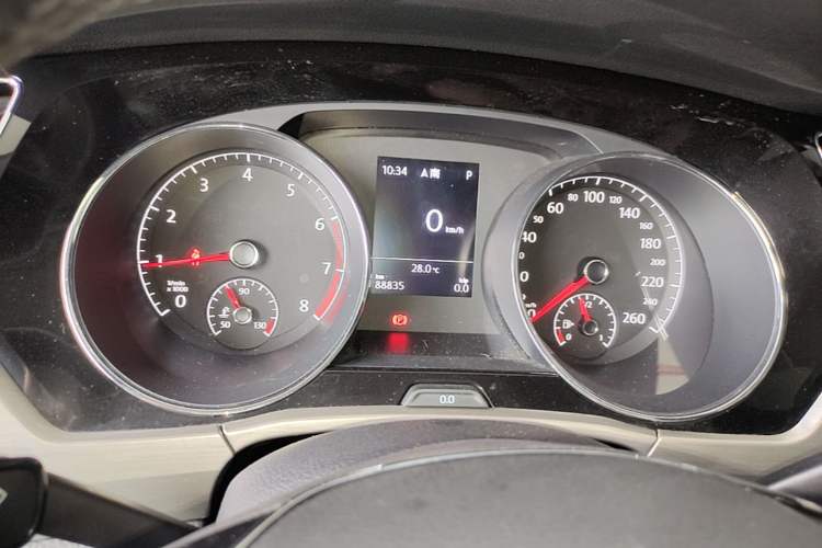 Used Volkswagen Touran 2018 Volkswagen Touran L 280TSI DSG Boundary Edition 7 Seats China V Emission Standard Instrument Cluster