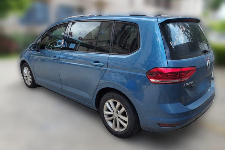 Used Volkswagen Touran 2018 Volkswagen Touran L 280TSI DSG Comfort Edition 7 Seats China V Emission Standard Rear Left 45 Deg